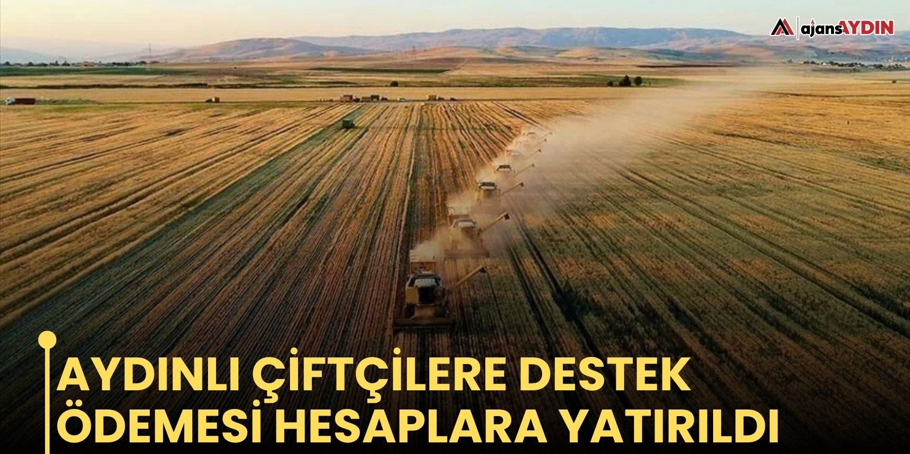 Aydınlı çiftçilere yönelik tarımsal destekler hesaplara aktarıldı